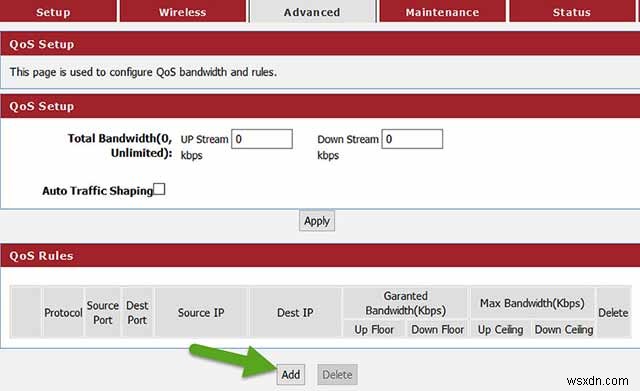 WiFi ユーザーのインターネット速度または帯域幅を制限する方法