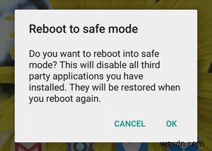 Android でウィジェットをロードする際の問題を修正