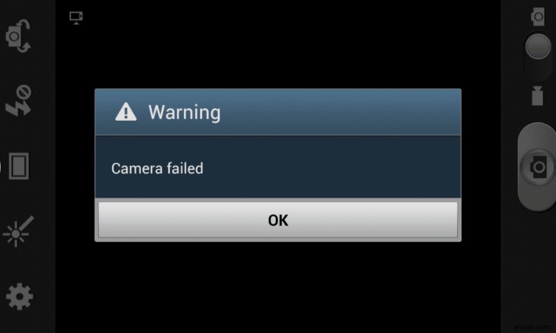 Samsung Galaxy の Camera Failed エラーを修正