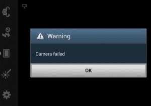 Samsung Galaxy の Camera Failed エラーを修正