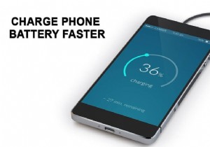 Android スマートフォンのバッテリーをより速く充電する方法