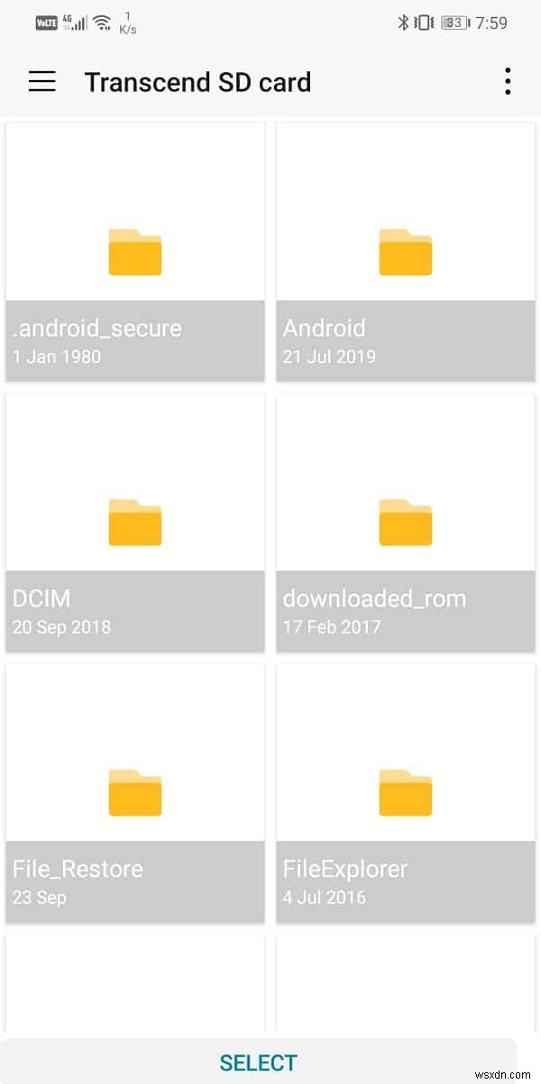 Android 内部ストレージから SD カードにファイルを転送する方法