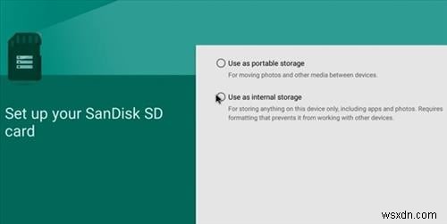 Android 内部ストレージから SD カードにファイルを転送する方法