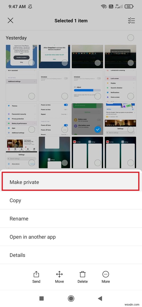 Android でファイル、写真、ビデオを非表示にする方法