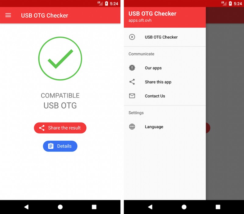 USB OTG が Android デバイスで動作しない問題を修正 