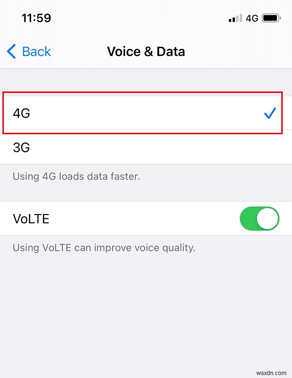 お使いの携帯電話が 4G Volte をサポートしているかどうかを確認するには?
