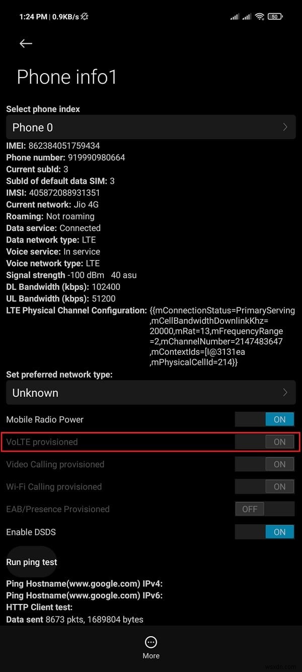 お使いの携帯電話が 4G Volte をサポートしているかどうかを確認するには?