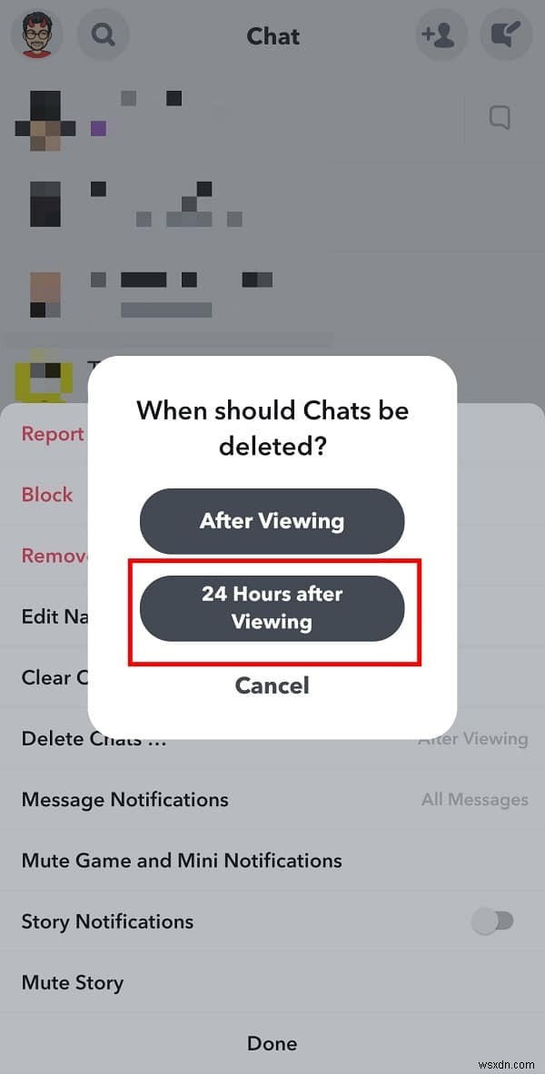 Snapchat メッセージを 24 時間保存する方法