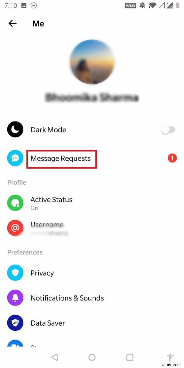 Messenger のメッセージを無視および無視しない方法