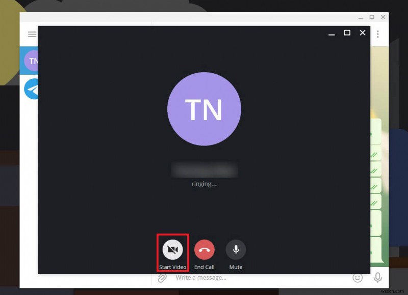 Telegram でビデオ通話を行う方法