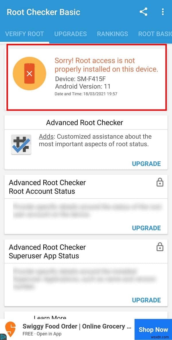 Android スマートフォンがルート化されているかどうかを確認する方法