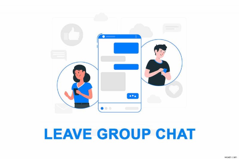 Facebook Messenger でグループ チャットを退出する方法
