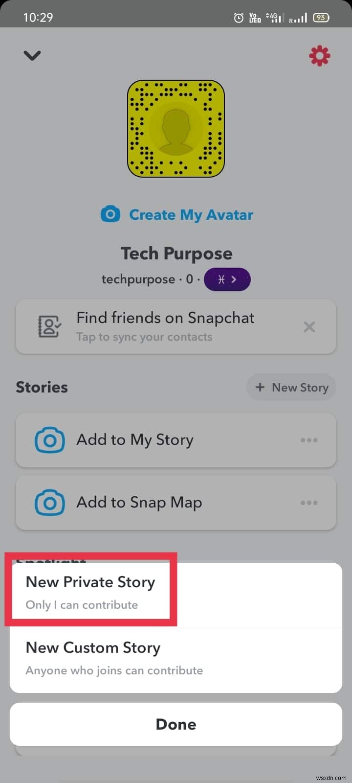 親しい友人のために Snapchat でプライベート ストーリーを作成する方法