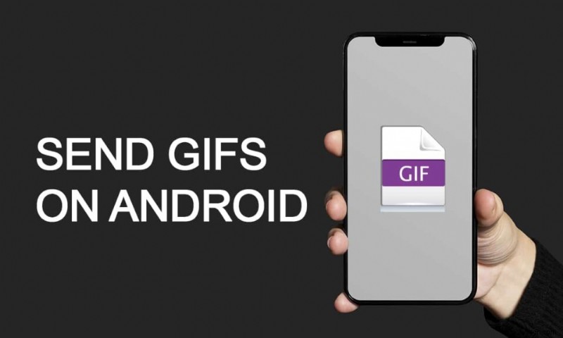 Android で GIF を送信する方法