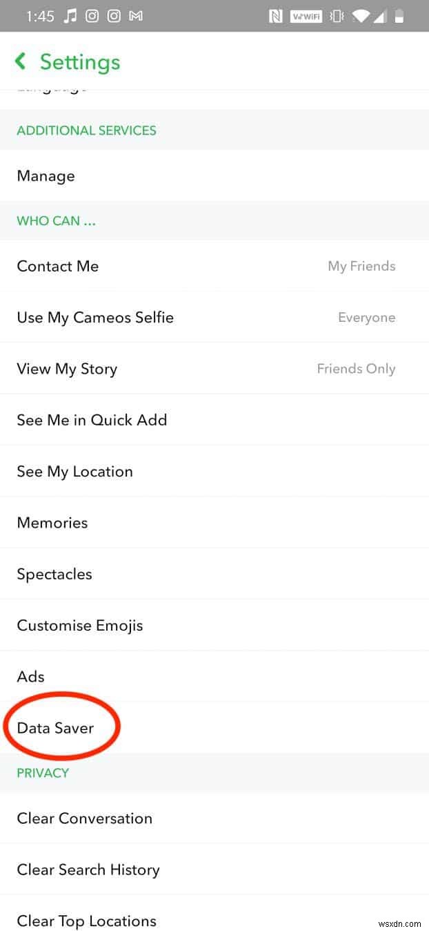 タップして Snapchat を読み込むエラーを修正する方法