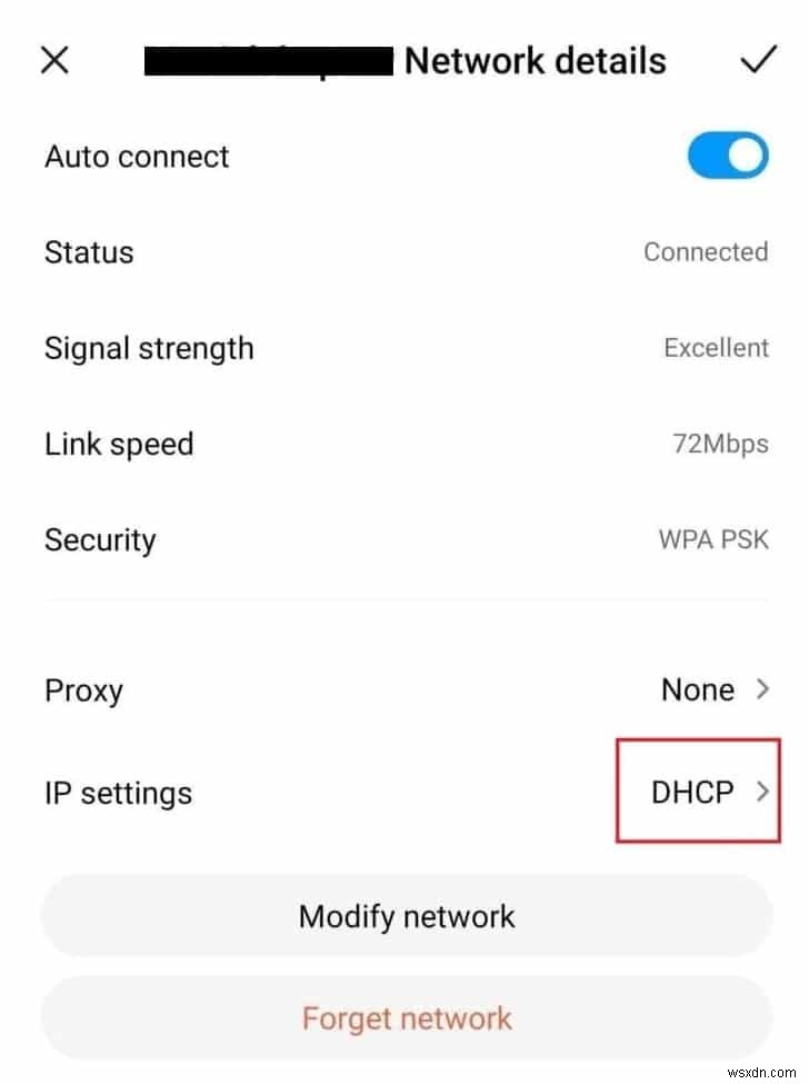 Android Wi-Fi 認証エラーを修正