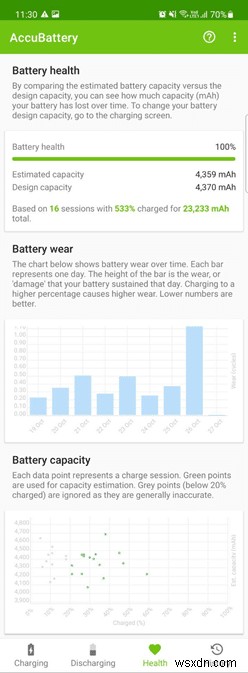 Android でバッテリーの状態を確認する方法