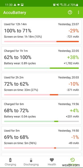 Android でバッテリーの状態を確認する方法