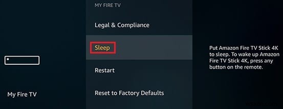 Firestick をオフにする方法