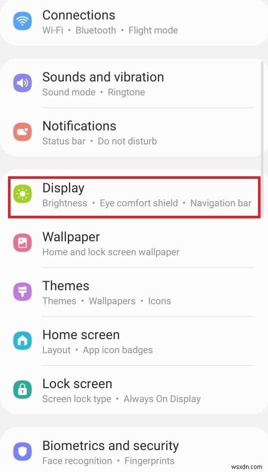 Android Phone の設定メニューを開く方法