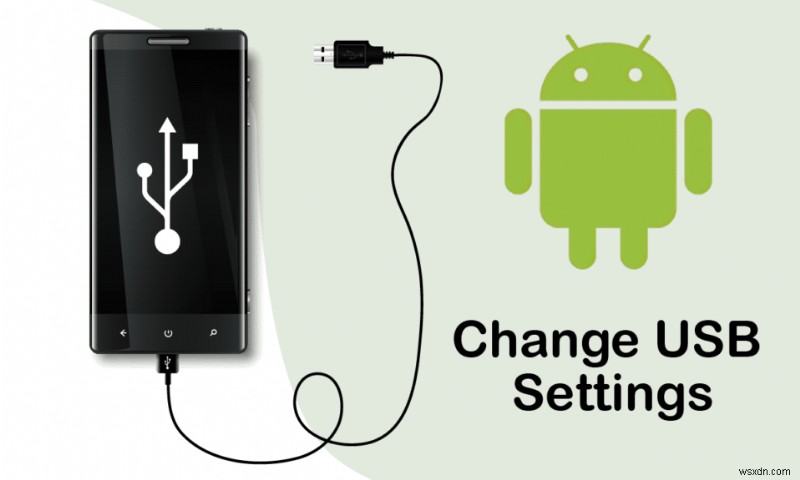 Android 6.0 で USB 設定を変更する方法