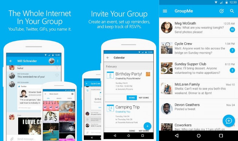 Android でグループ メッセージングを実行する方法