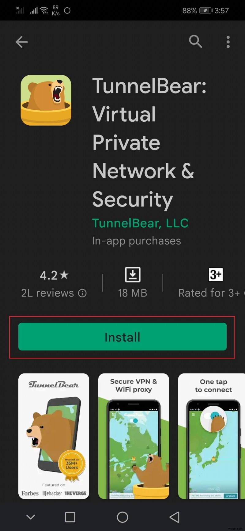 Android 向け無料無制限 VPN トップ 9