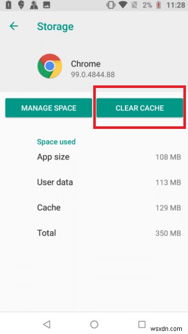 Android でのウイルス ポップアップの修正