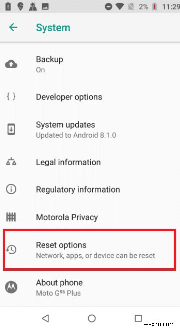 Android でのウイルス ポップアップの修正