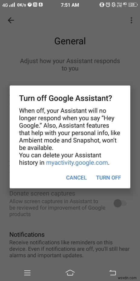 AndroidでOK Googleをオフにする方法 