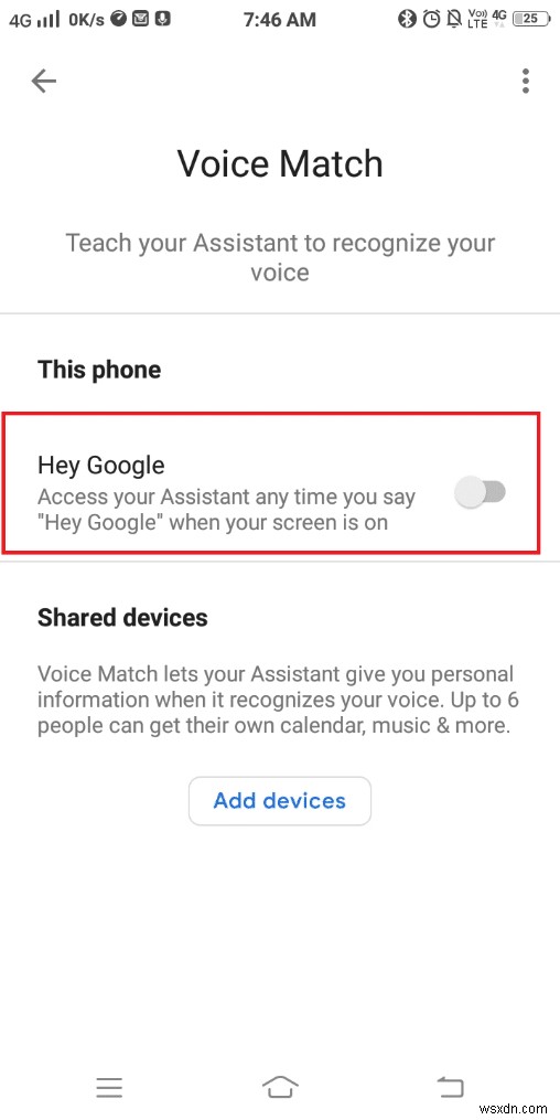 AndroidでOK Googleをオフにする方法 