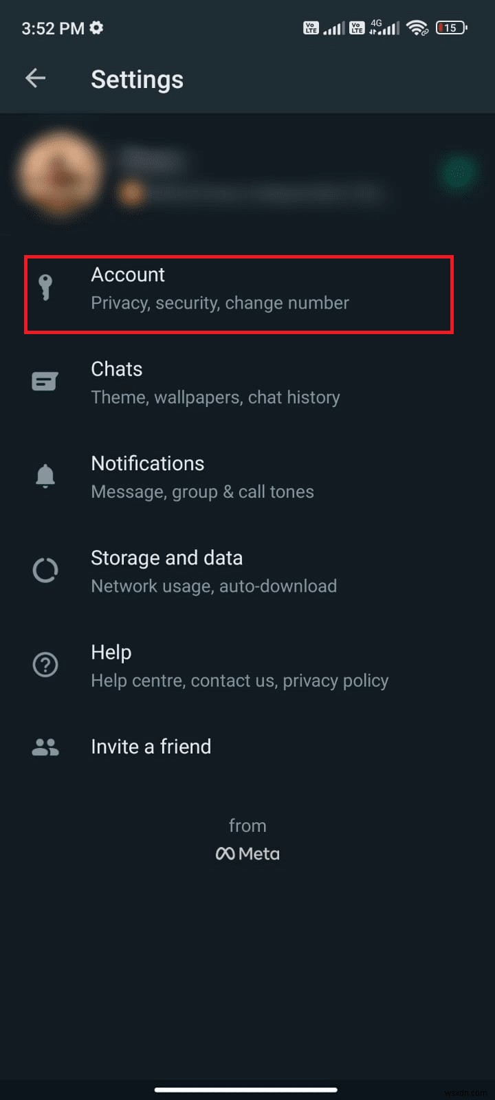 Android で WhatsApp のステータスが表示されない問題を修正