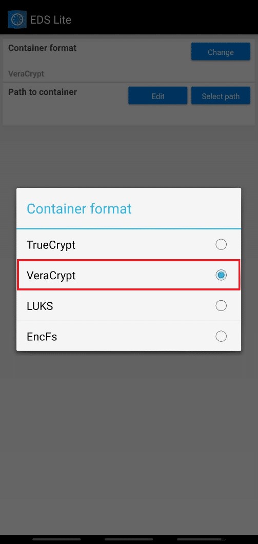暗号化された VeraCrypt を Android にマウントする方法