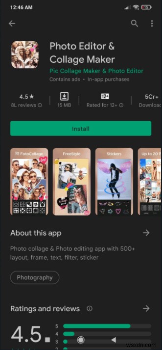 Android 向けベスト フォト コラージュ アプリ 26 個