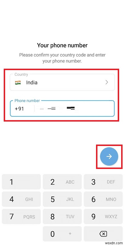Android で Telegram アカウントを作成する方法
