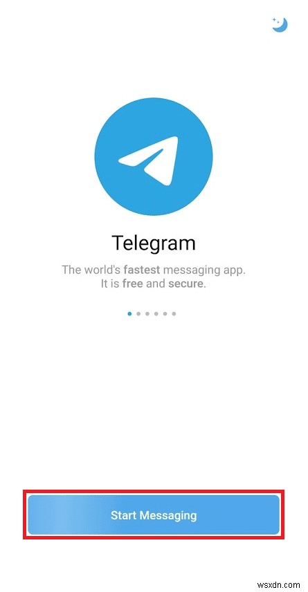 Android で Telegram アカウントを作成する方法