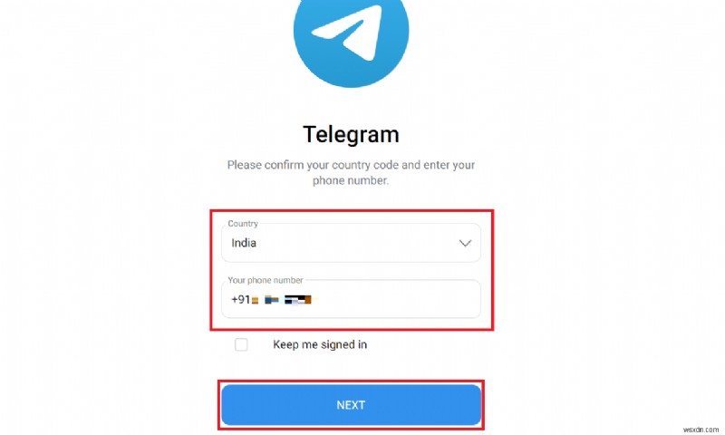 Android で Telegram アカウントを作成する方法