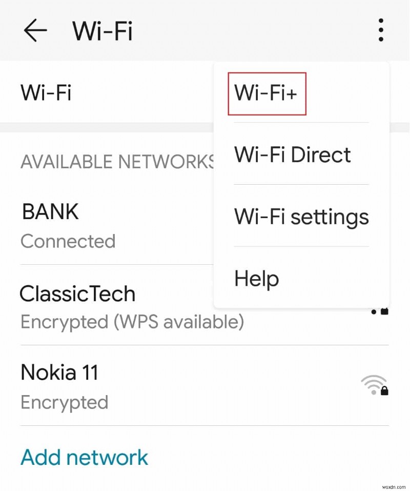 Android で WiFi が自動的にオフになる問題を修正