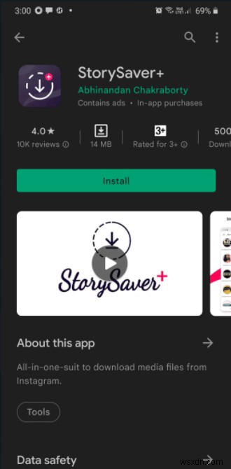 Android 向け Instagram ストーリー セーバー アプリ 17 選