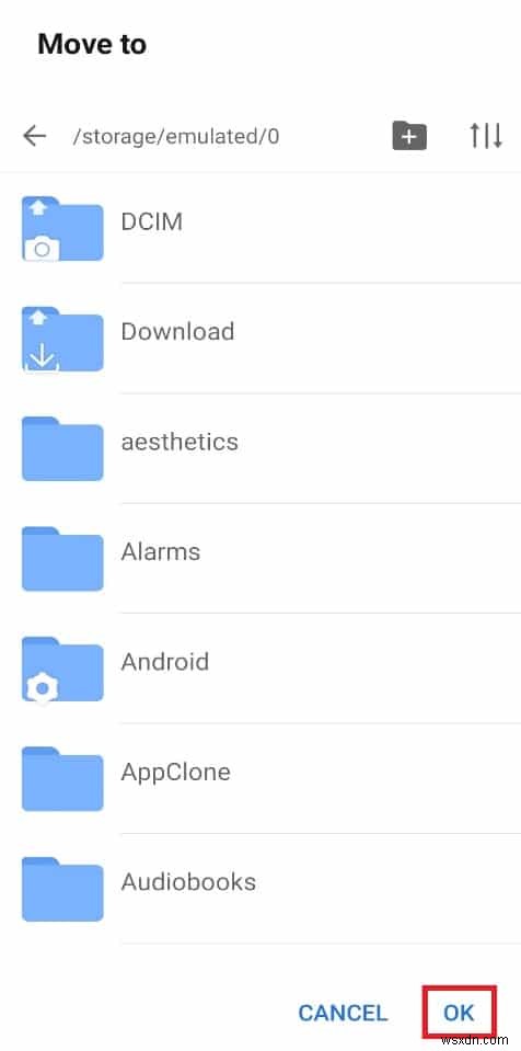 Android で .estrongs を使用する方法