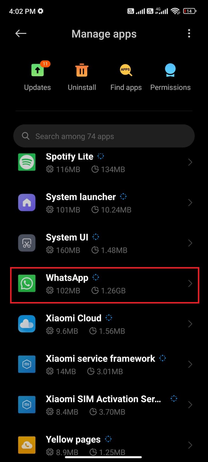 Android で WhatsApp が機能しなくなった問題を修正