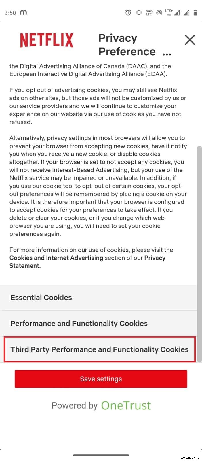 Android で Netflix Cookie を削除する方法