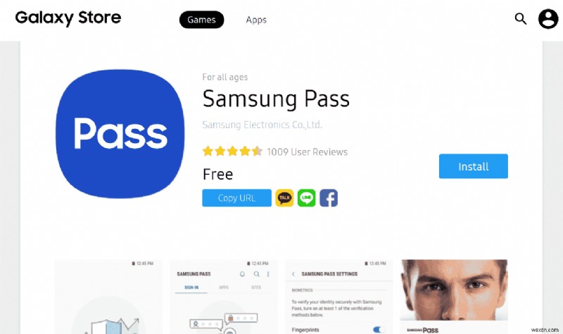 Samsung Password Manager の入手方法 