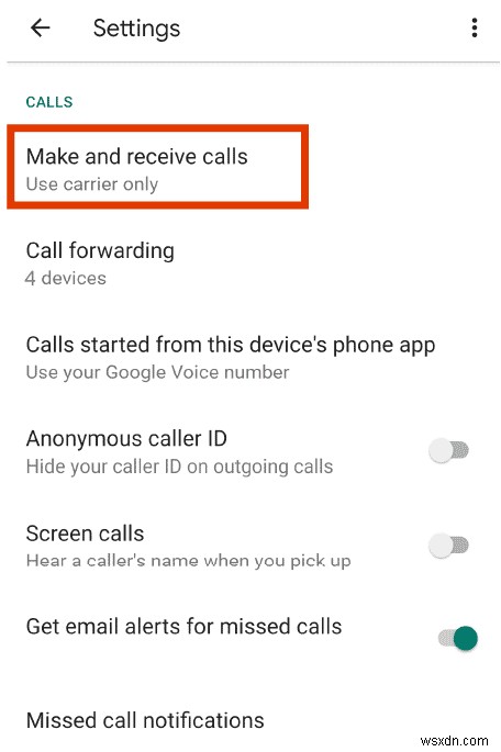 通話を完了できなかった Google Voice を修正