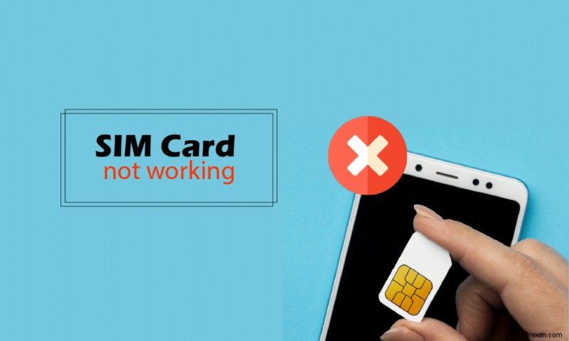 Android で SIM カードが機能しない問題を修正