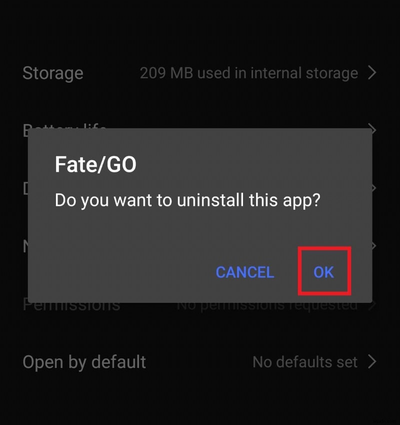 Android の Fate Grand Order エラー 43 を修正
