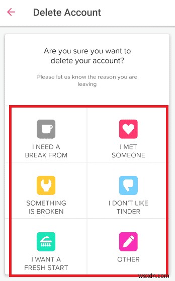 Android で消えた Tinder マッチを修正