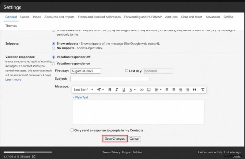 Android で Gmail の自動入力からメール アドレスを削除する方法
