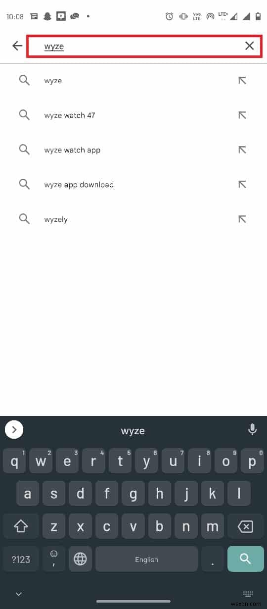 Android の Wyze エラー 07 を修正