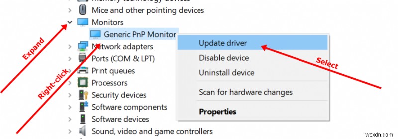 Generic PNP Monitor – Windows 10 PC デバイス ドライバーを修正する方法 
